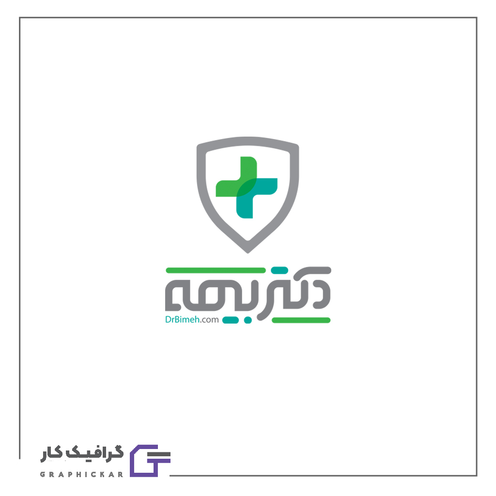 طراحی لوگو دکتر بیمه
